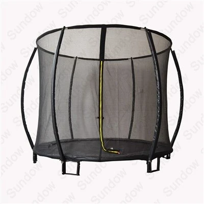 Trampolin Inground dengan Jaring Keselamatan