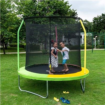 Trampolin 8FT Dengan Jaring Keselamatan